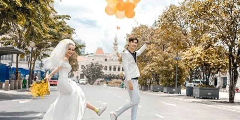 Lịch trình mẫu một ngày chụp ảnh cưới ngoại cảnh