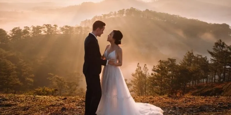 Mẹo hay khi chụp ảnh cưới ngoại cảnh