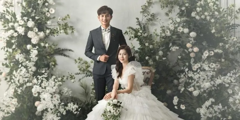 Điểm đặc biệt chụp ảnh cưới phong cách Hàn Quốc trong Studio