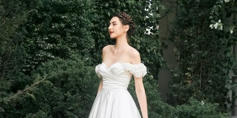 Top 3 xu hướng Váy cưới cô dâu kiểu dáng Hàn Quốc